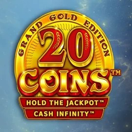 20 Coins Grand Gold Edition by Wazdan, showcased at onescasino.com – game logo
