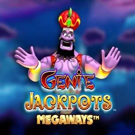 Genie Jackpots Megaways slot logo by Blueprint Gaming at One CasinoGenie Jackpots Megaways