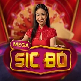 Mega Sic Bo online game logo by Pragmatic Play on onescasino.com